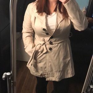 Tan Rain coat